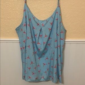 Cute Flamingo cami/tank
